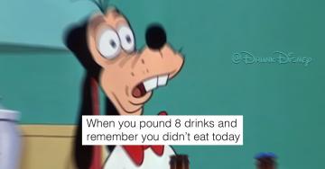 Turns out, Disney, alcohol, and memes go together like whiskey and Coke (24 Photos)