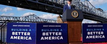 Biden administration points to investments with new bridges