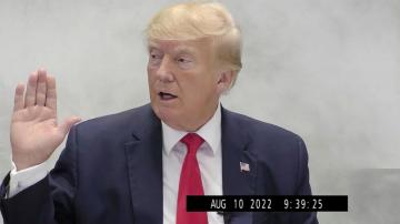 Trump answers questions for 7 hours in NY fraud lawsuit