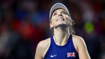 Billie Jean King Cup 2023 results: Great Britain's Katie Boulter loses to France's Caroline Garcia