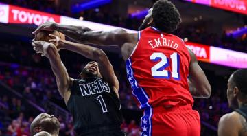 76ers, Embiid make statement with convincing Game 1 win over Nets
