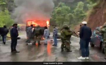4 Soldiers Die As Army Truck Catches Fire In Jammu And Kashmir's Poonch