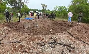 10 Cops, Driver Killed By Maoists In Blast In Chhattisgarh's Dantewada