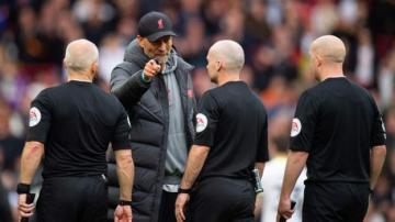 Jurgen Klopp: Liverpool boss questions referee Paul Tierney - 'I don't know what he has against us'