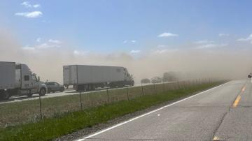6 killed, dozens injured as dust storm causes major pileup: Officials
