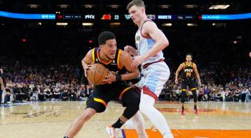 Booker scores 47, Durant adds 39, Suns beat Nuggets for first win of series