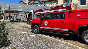 6 injured at resort after mechanical equipment collapses in pool area