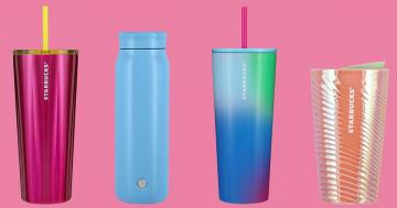 Starbucks Celebrates Summer With New Iridescent Cold Cups and Cotton Candy Tumblers