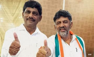 'Kanakapura Rock' DK Shivakumar Wins Poll Battle For 8th Straight Time