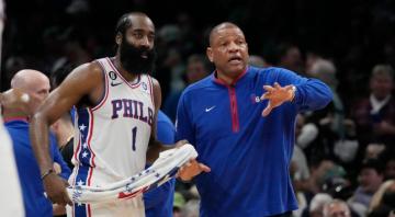 76ers’ Harden, Rivers under microscope after another second-round exit