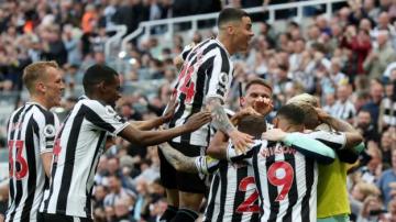 Newcastle United 4-1 Brighton & Hove Albion: Magpies boost Champions League hopes with win