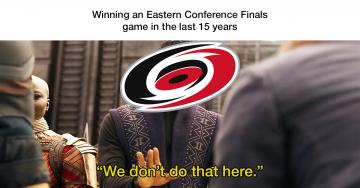 NHL playoff memes win more than the Hurricanes in the Conference Finals (40 Photos)