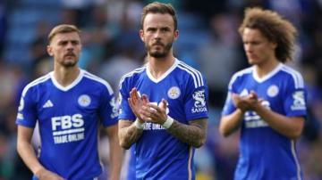Leicester City 2-1 West Ham: Foxes relegated from Premier League despite win on final day