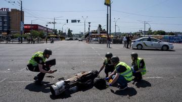 Russia strikes Kyiv in daylight after hitting city with nighttime barrage