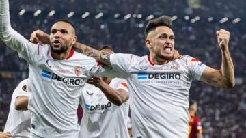 Sevilla 1-1 Roma (4-1 on pens): Gonzalo Montiel scores winning penalty as La Liga side lift seventh Europa League