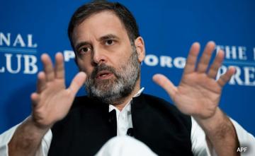"Just Do The Math": Rahul Gandhi, In US, Predicts Opposition Win In 2024