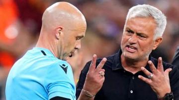 Jose Mourinho: Roma boss charged for using abusive language towards official at Europa League final