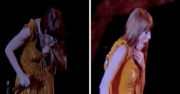 Taylor Swift Swallowed A Bug Mid-Performance Last Night And Handled It Like A Pro
