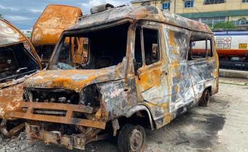 Manipur 8-Year-Old, Mother Killed After Mob Sets Ambulance On Fire