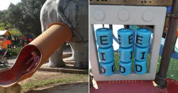 Whoever designed these playgrounds should never be allowed around kids (25 Photos)