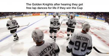 Just like the Golden Knights, NHL playoff memes are here for a good time (35 Photos)