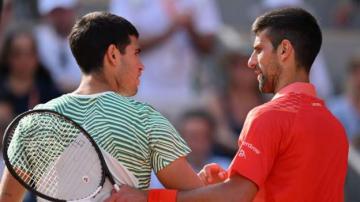 French Open 2023: Carlos Alcaraz says stress caused cramping in Novak Djokovic defeat