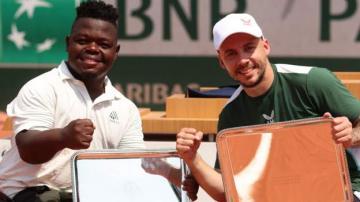 French Open 2023 results: Andy Lapthorne wins quad wheelchair doubles title but Alfie Hewett loses
