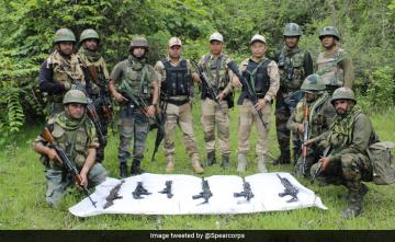 22 Weapons Recovered On 4th Day Of Joint Combing Operations In Manipur