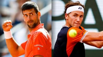 French Open final 2023: Novak Djokovic plays Casper Ruud in Roland Garros men's showpiece