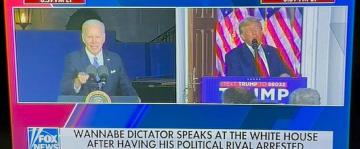 Fox News producer out after onscreen message calling President Biden a 'wannabe dictator'