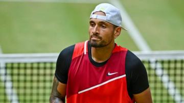 Nick Kyrgios withdraws from Halle Open with knee injury