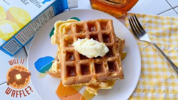 Turn a Box of Jiffy Mix Into a Batch of Waffles