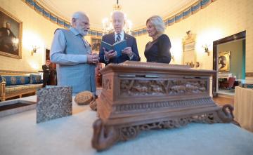 Green Diamond, Sandalwood Box: PM Modi's Gifts To Joe Biden, First Lady