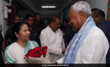 Mamata Banerjee Meets Nitish Kumar In Patna Day Before Big Opposition Meet