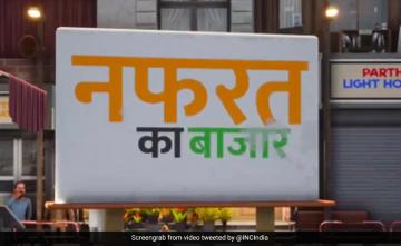 Rahul Gandhi Shreds "Nafrat Ka Bazaar" In Congress's New Animated Video