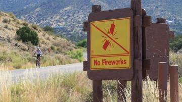 US forest managers urge revelers to swap fireworks for Silly String, but some say not so fast