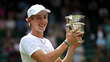 Wimbledon 2023 results: Henry Searle wins boys' title to end 61-year wait