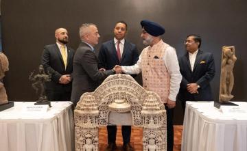 US Returns 105 Valuable Antiquities To India After PM Modi's State Visit