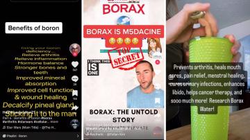 TikTok Myth of the Week: Borax Is Good to Drink
