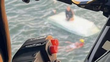 Coast Guard rescues 2 from capsized boat off Georgia coast