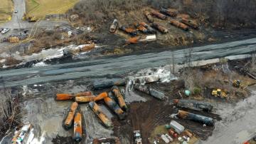 Six months after East Palestine derailment, Congress deadlocked on new rules for train safety