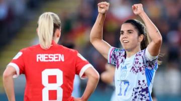 Switzerland 1-5 Spain: Aitana Bonmati scores twice as La Roja march into quarter-finals