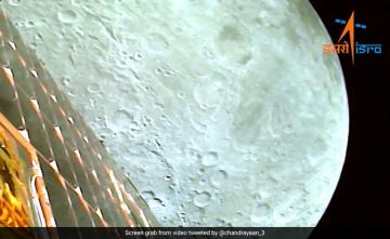 Watch: First Images Of Moon As Captured By Chandrayaan-3 Spacecraft