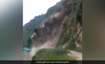 Key Himachal Road Closed After Massive Landslide
