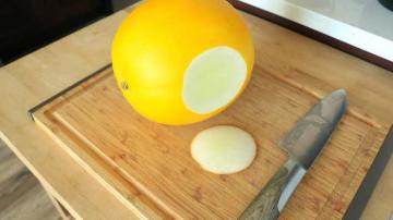 The Best, Least Messy Way to Cut Large Fruit