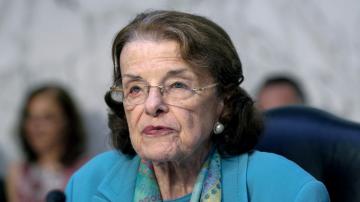 Sen. Dianne Feinstein, 90, falls at home and goes to hospital, but scans are clear, her office says