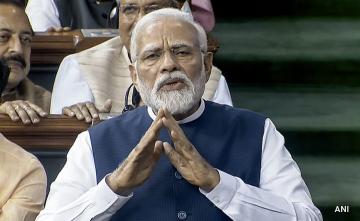 "Our Century vs Opposition's No-Balls": PM Modi's Jab Over No-Trust Motion