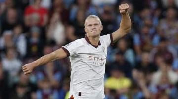 Burnley 0-3 Manchester City: Erling Haaland scores twice in opening win