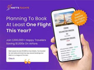 You Can Get Dollar Flight Club or Matt's Flights for Cheap Right Now