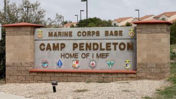 Marine dies during live-fire training exercise at Camp Pendleton